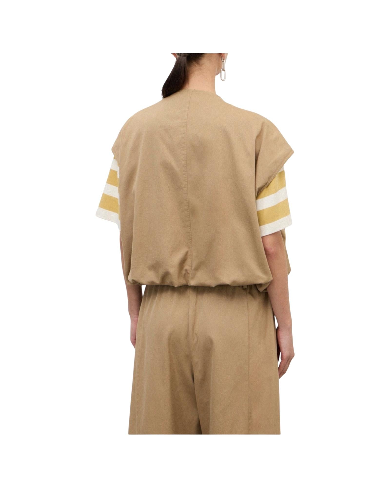 Gilet in cotone Corda LDR DG6195 CORDA OTTOD'AME