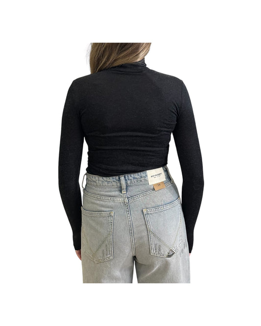 Maglia collo alto e manica lunga Nero ADRIANNA 16 CHS 