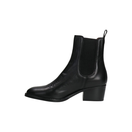 Stivaletto texano in vera pelle Nero TEXANO NERO NERO DUCCIO DEL DUCA 