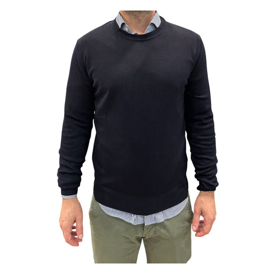 Maglia girocollo Blu 12200 108 RETOIS 