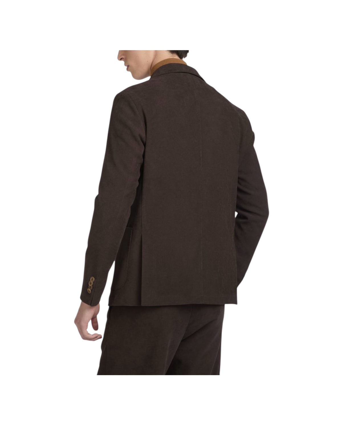 Blazer in fustagno stretch Testa di moro A332ALAN60TF578 299 AT.P.CO 