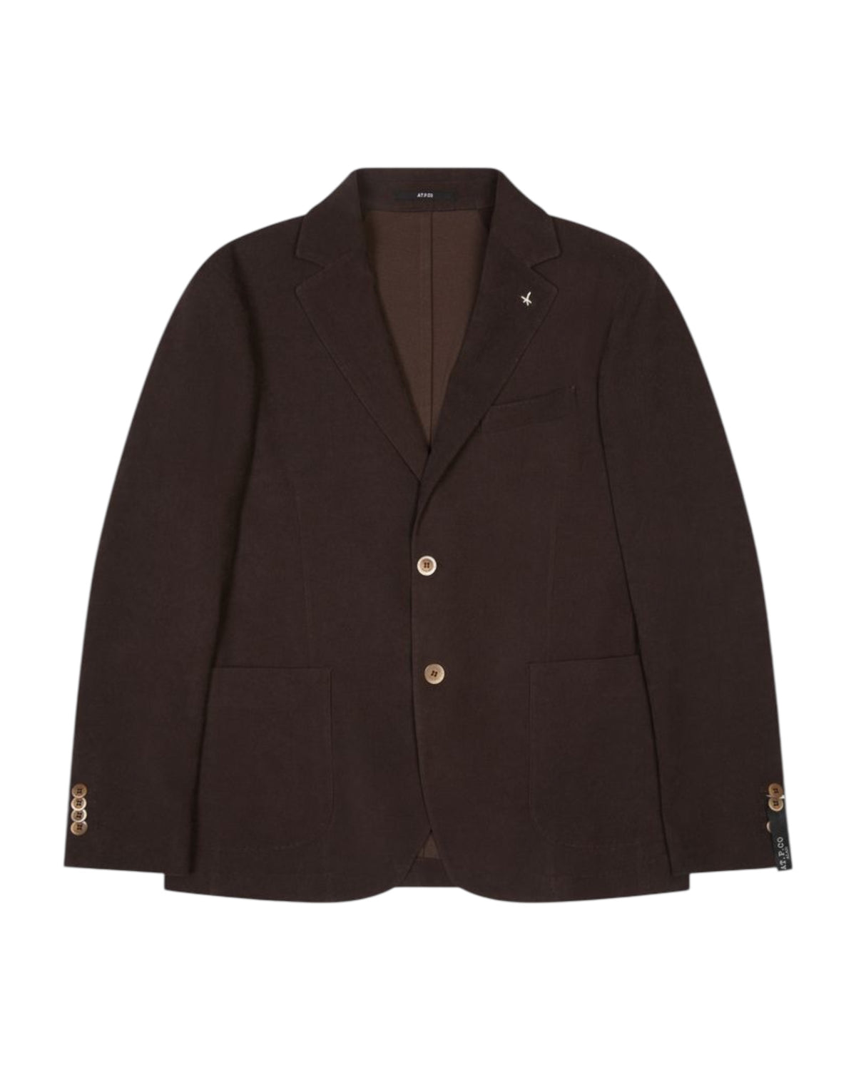 Blazer in fustagno stretch Testa di moro A332ALAN60TF578 299 AT.P.CO 
