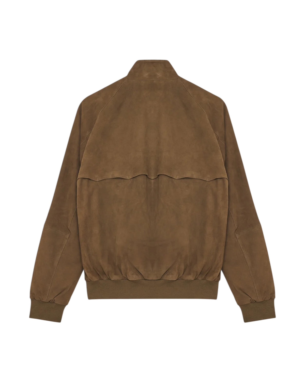 Giacca G9 in pelle scamosciata Dark olive G9 SUEDE DARK OLIVE BARACUTA 