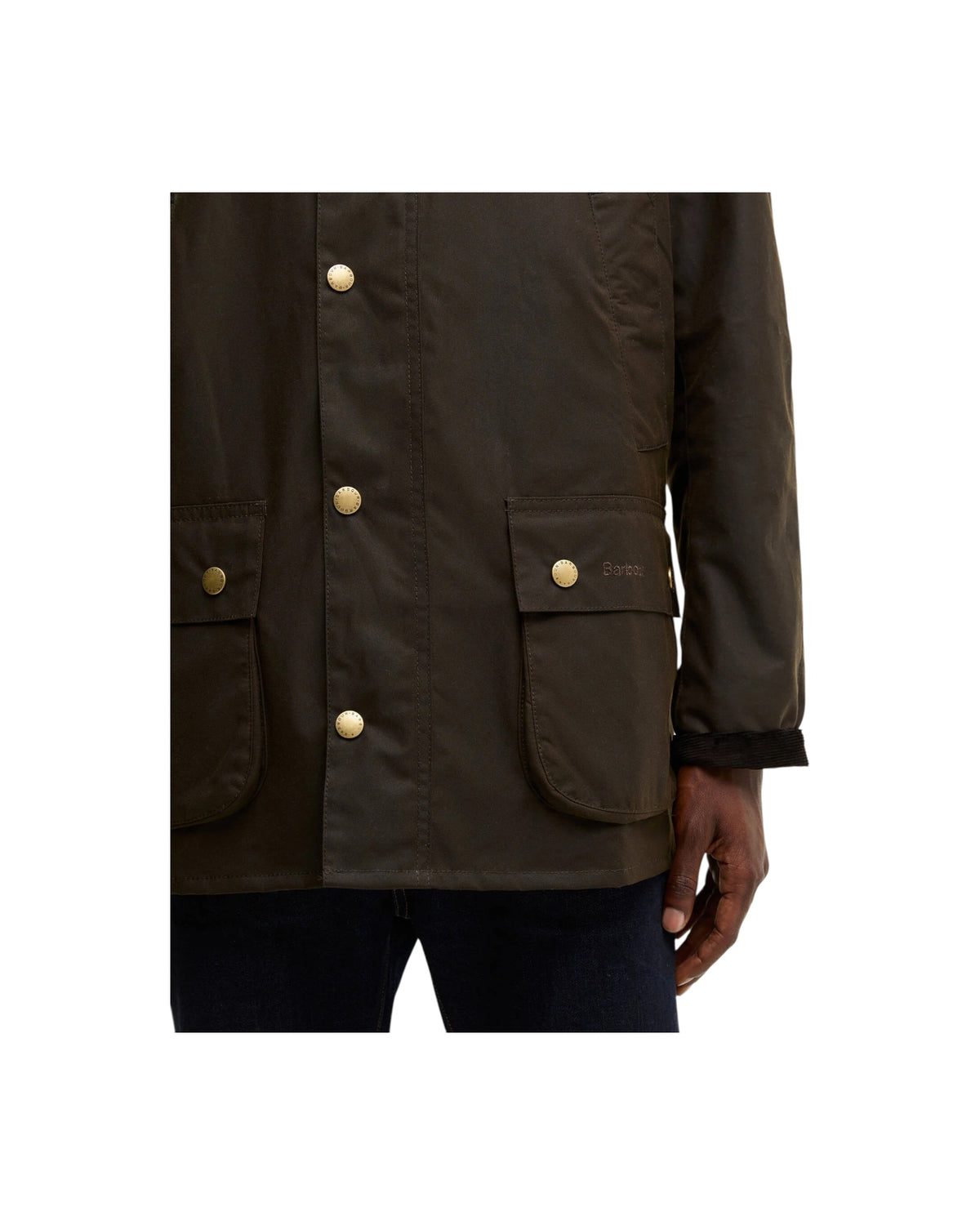 Giacca Cerata Ashby Olive ASHBY WAX OL71 OLIVE BARBOUR 