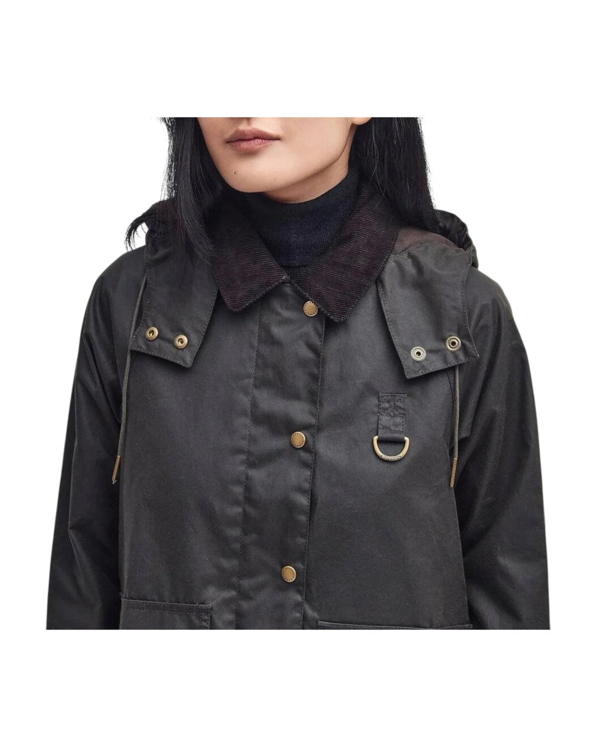 Giacca in cotone cerato Avon Olive AVON WAX OL71 OLIVE BARBOUR 
