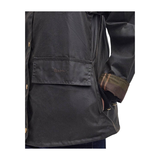Giacca in cotone cerato Avon Olive AVON WAX OL71 OLIVE BARBOUR 