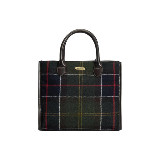 Borsa Tote Barrhill in tartan BARRHILL TARTAN TOTE OL91 CLASSIC TARTAN BARBOUR 