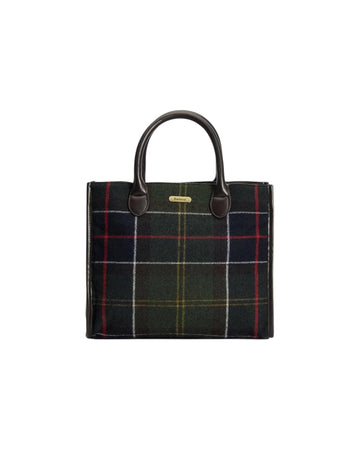 Borsa Tote Barrhill in tartan BARRHILL TARTAN TOTE OL91 CLASSIC TARTAN BARBOUR 