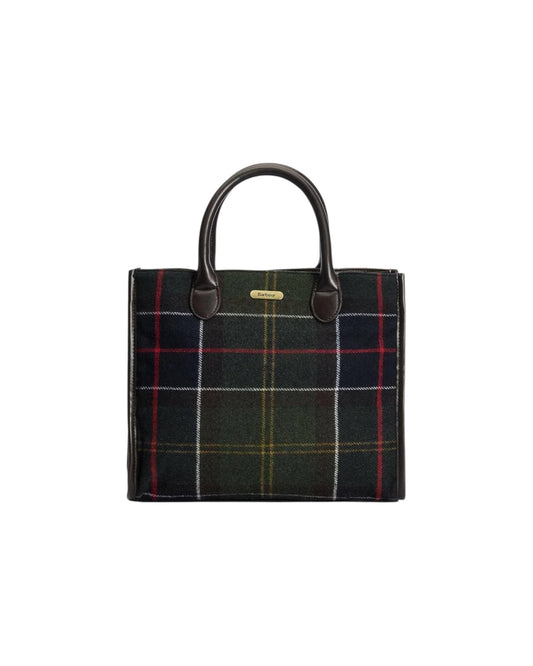 Borsa Tote Barrhill in tartan BARRHILL TARTAN TOTE OL91 CLASSIC TARTAN BARBOUR 
