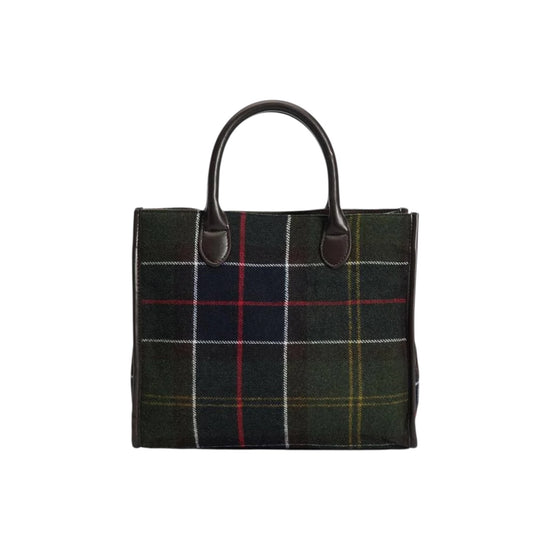 Borsa Tote Barrhill in tartan BARRHILL TARTAN TOTE OL91 CLASSIC TARTAN BARBOUR 
