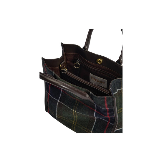 Borsa Tote Barrhill in tartan BARRHILL TARTAN TOTE OL91 CLASSIC TARTAN BARBOUR 