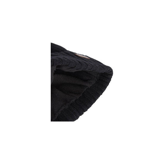 Berretto Carlton Black CARLTON BEANIE BK11 BLACK BARBOUR 