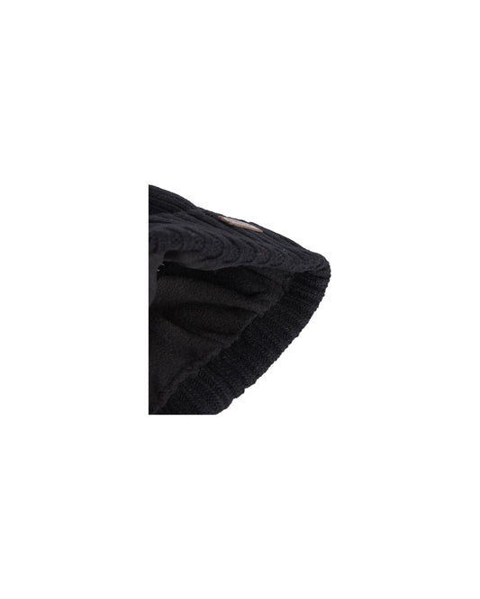 Berretto Carlton Black CARLTON BEANIE BK11 BLACK BARBOUR 