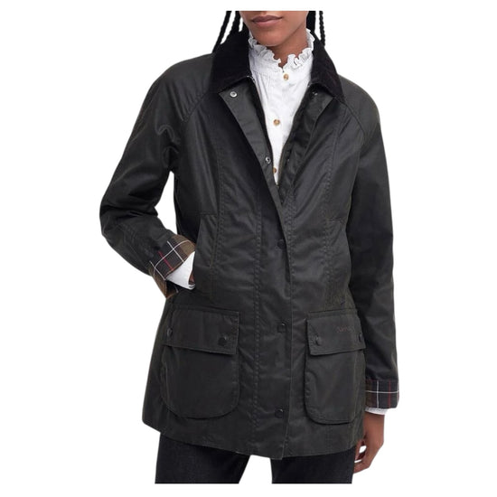 Giacca cerata classica Beadnell Olive CLASSIC BEADNELL WAX OL71 OLIVE BARBOUR 