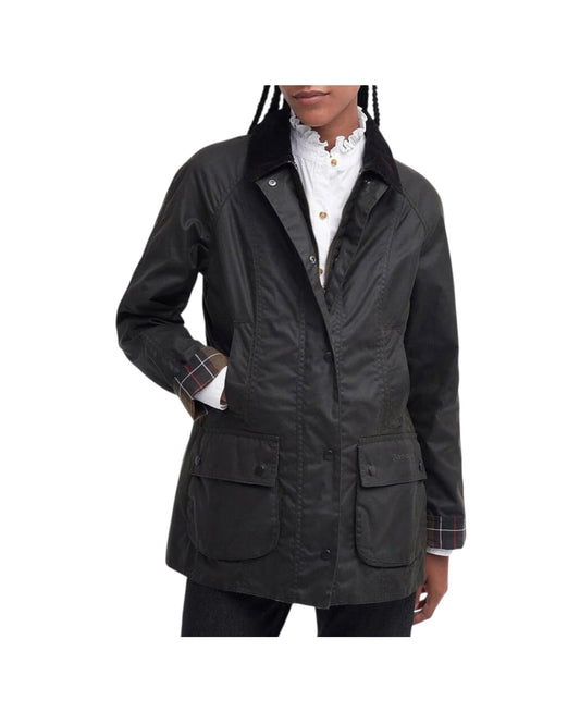 Giacca cerata classica Beadnell Olive CLASSIC BEADNELL WAX OL71 OLIVE BARBOUR 