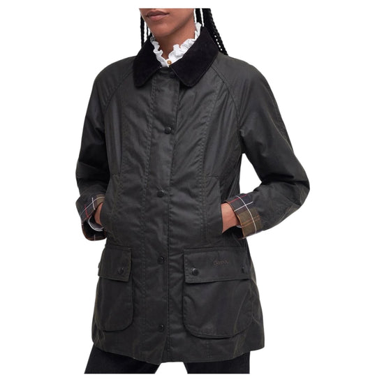 Giacca cerata classica Beadnell Olive CLASSIC BEADNELL WAX OL71 OLIVE BARBOUR 