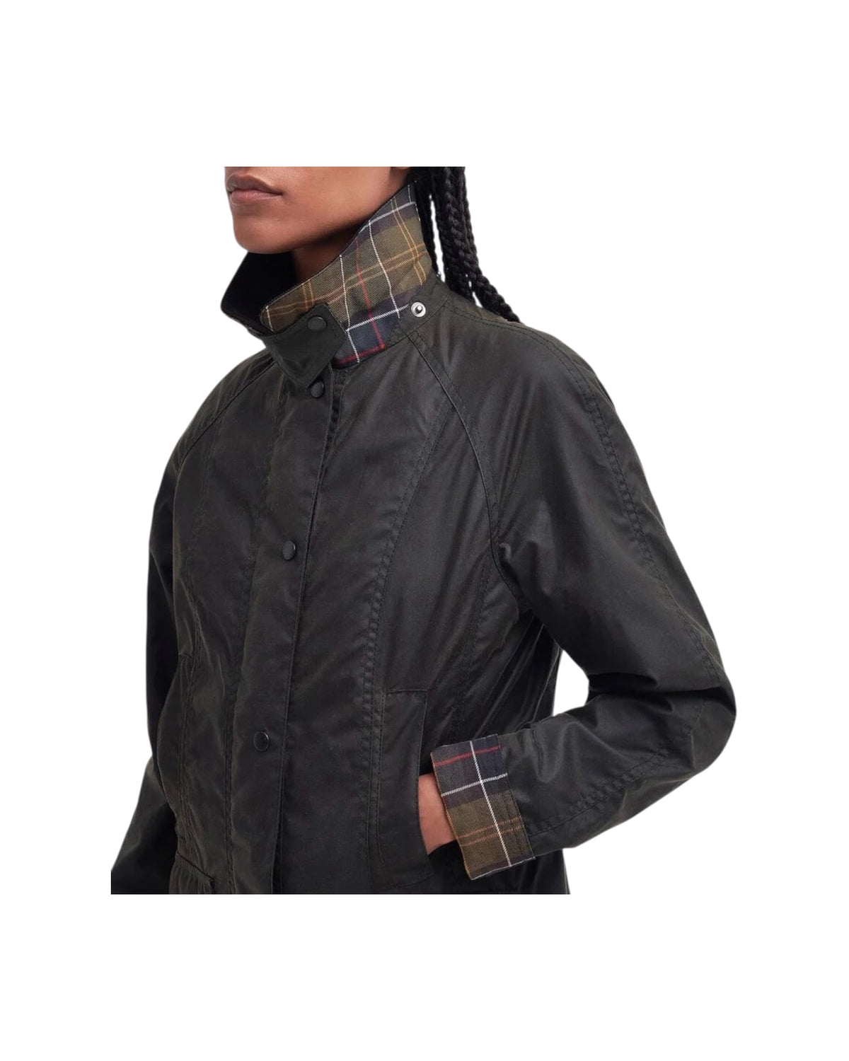 Giacca cerata classica Beadnell Olive CLASSIC BEADNELL WAX OL71 OLIVE BARBOUR 