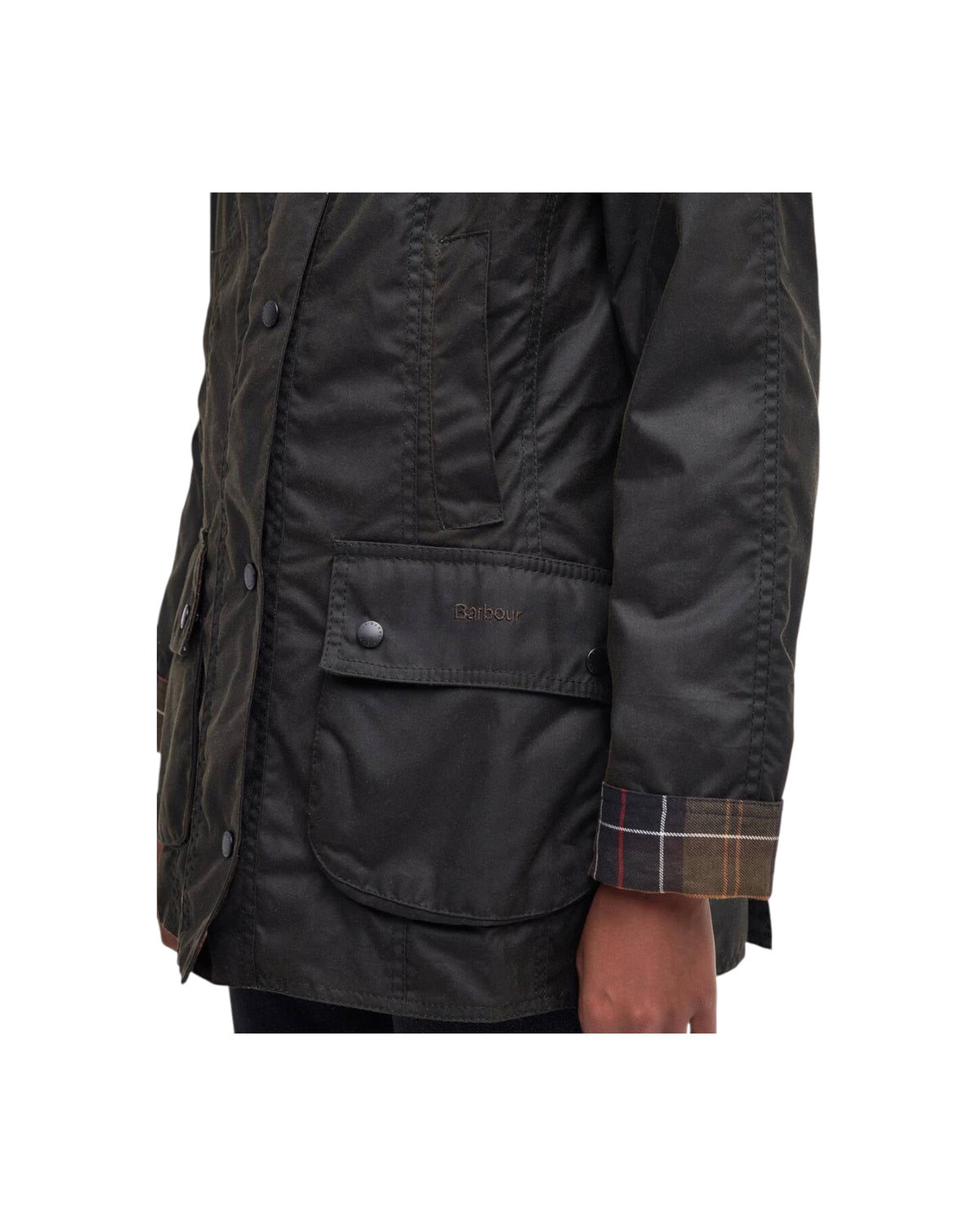 Giacca cerata classica Beadnell Olive CLASSIC BEADNELL WAX OL71 OLIVE BARBOUR 