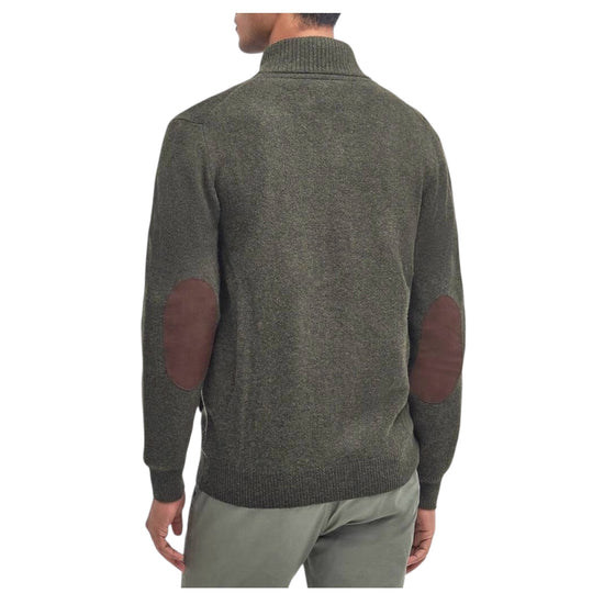Maglione con zip patch Seaweed ESSENTIAL PATCH ZIP GN73 BARBOUR 
