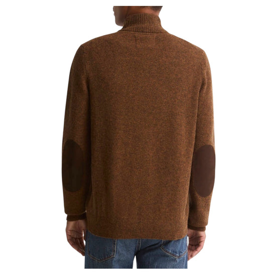 Maglione con zip patch Bracken ESSENTIAL PATCH ZIP OR51 BRACKEN BARBOUR 