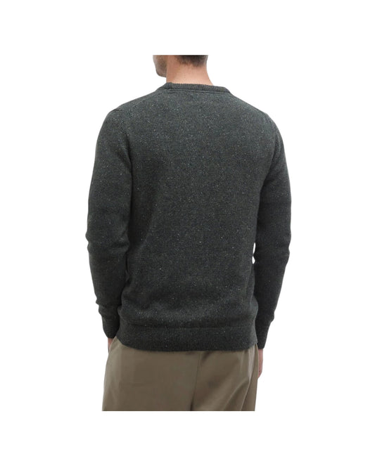 Felpa girocollo Essential Tisbury Dark Seaweed ESSENTIAL TISBURY CREW GN79 DARK SEAWEED BARBOUR 