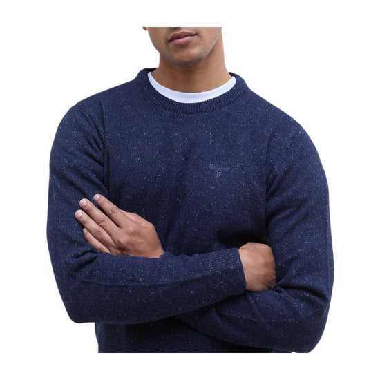 Felpa girocollo Essential Tisbury Navy ESSENTIAL TISBURY CREW NY91 NAVY BARBOUR 