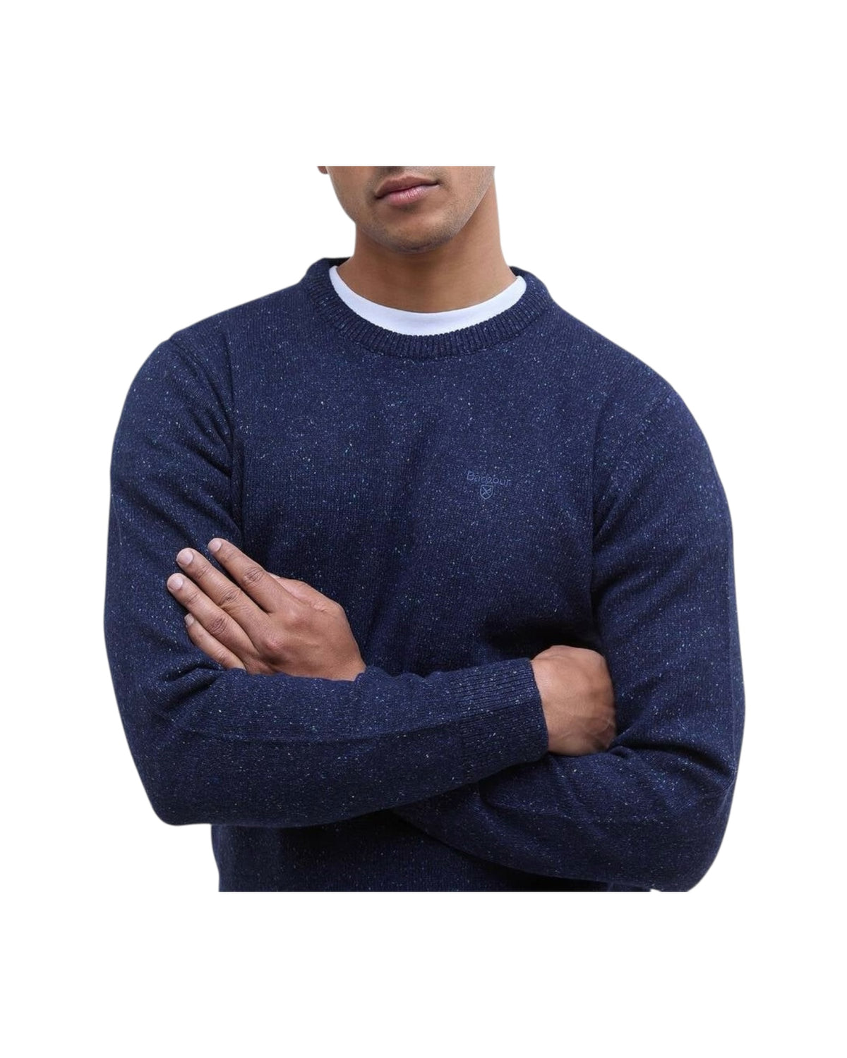 Felpa girocollo Essential Tisbury Navy ESSENTIAL TISBURY CREW NY91 NAVY BARBOUR 