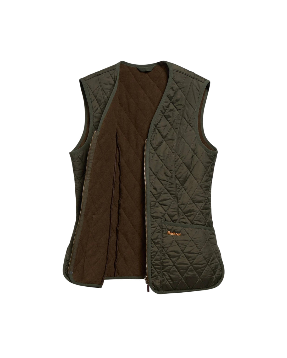 Gilet/fodera in pile Betty Olive FLEECE BETTY LINER OL71 OLIVE BARBOUR 