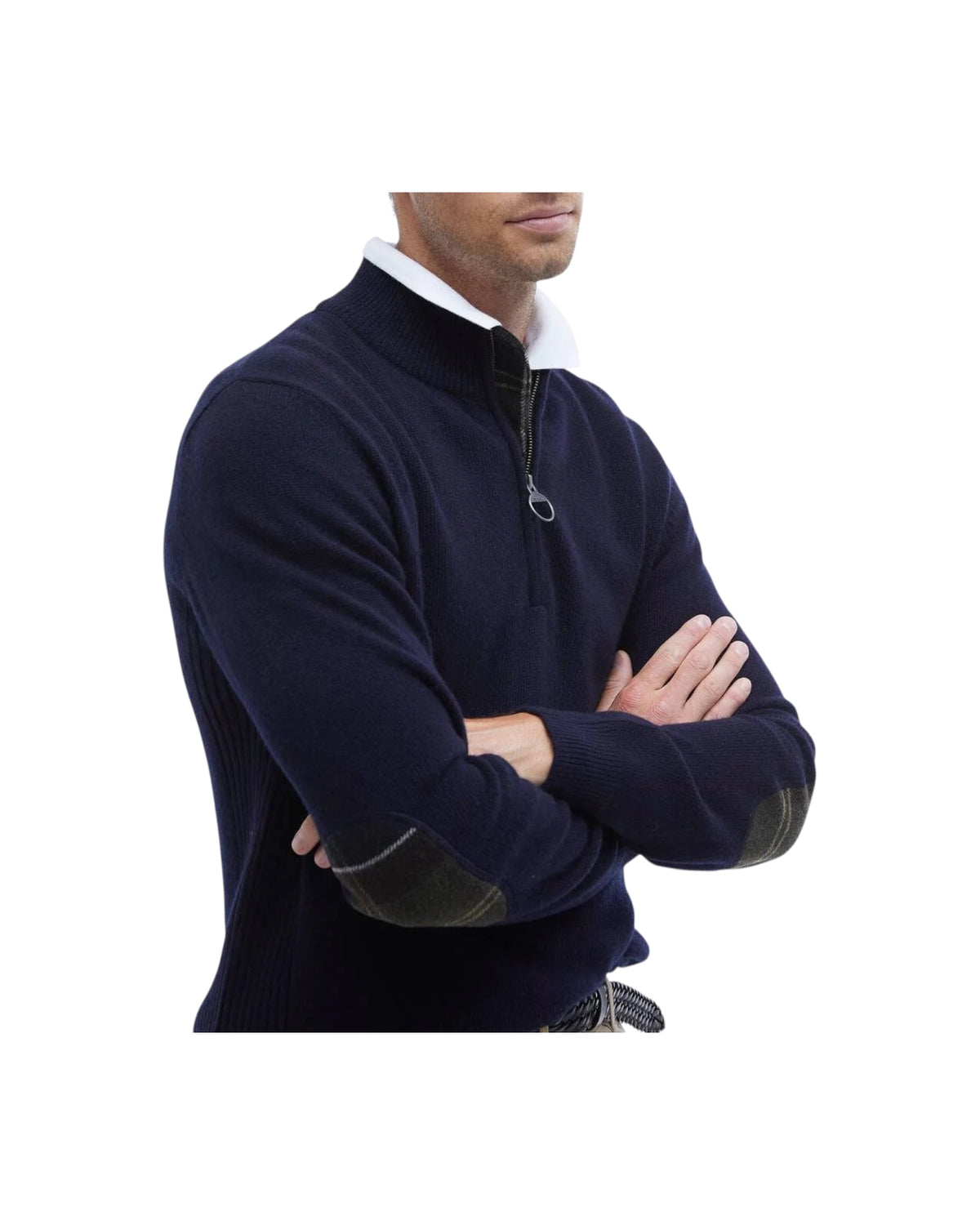 Maglia con mezza zip Holden Navy HOLDEN HALF ZIP NY91 NAVY BARBOUR 