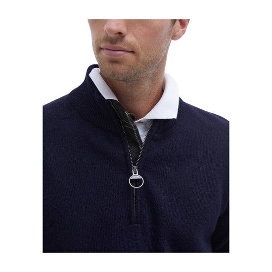 Maglia con mezza zip Holden Navy HOLDEN HALF ZIP NY91 NAVY BARBOUR 