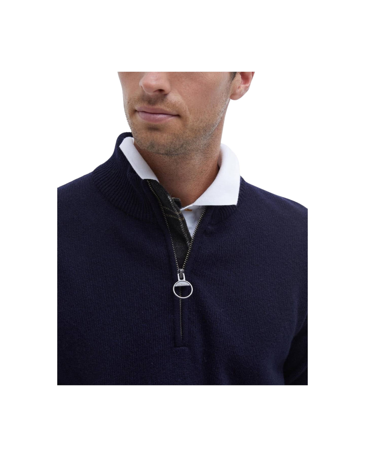 Maglia con mezza zip Holden Navy HOLDEN HALF ZIP NY91 NAVY BARBOUR 