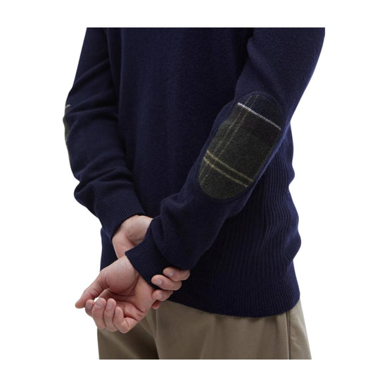 Maglia con mezza zip Holden Navy HOLDEN HALF ZIP NY91 NAVY BARBOUR 
