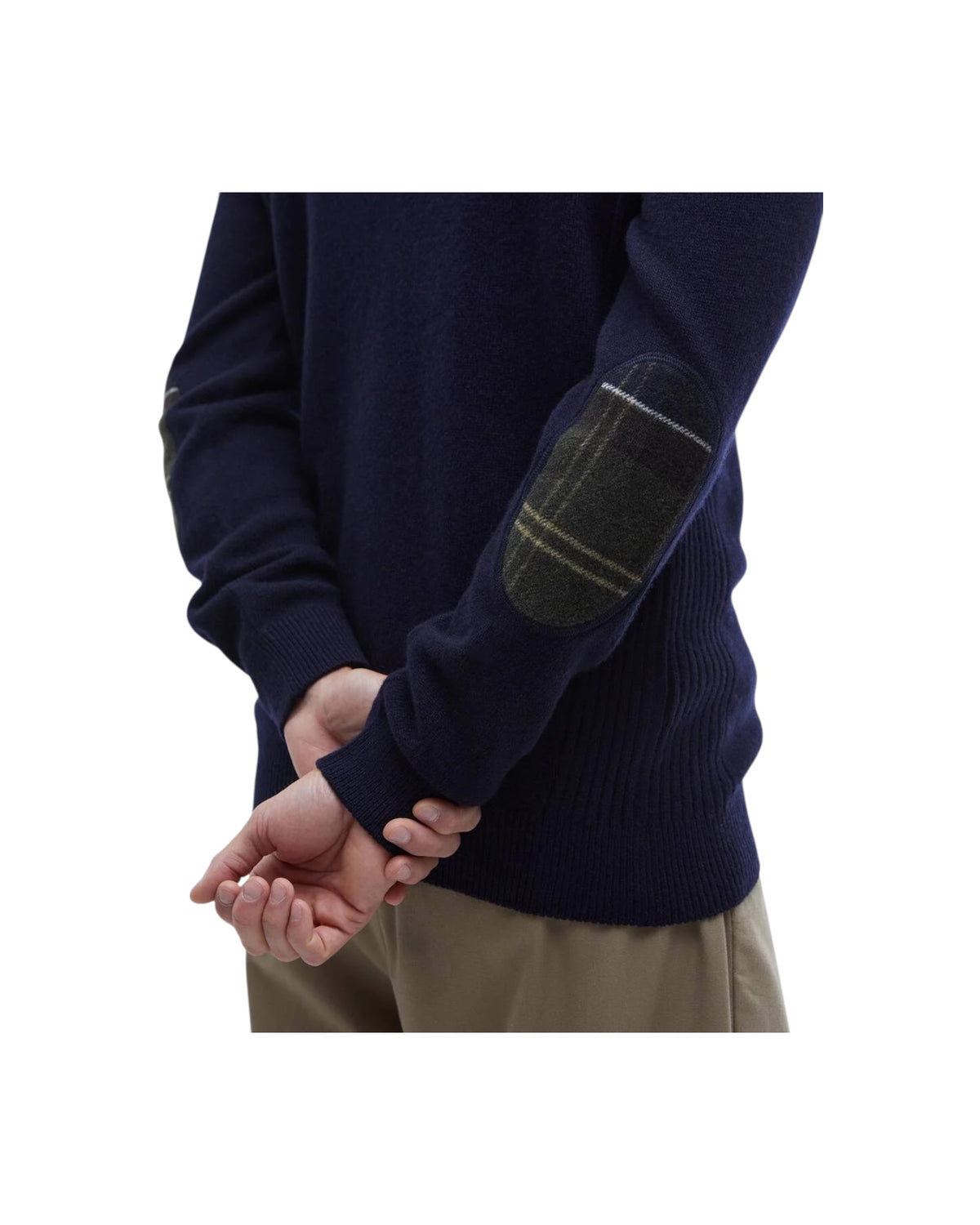 Maglia con mezza zip Holden Navy HOLDEN HALF ZIP NY91 NAVY BARBOUR 