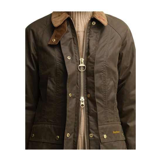 Giacca cerata Beadnell Icons ICONS BEADNELL WAX SN91 BEECH BIRCHWOOD BARBOUR 