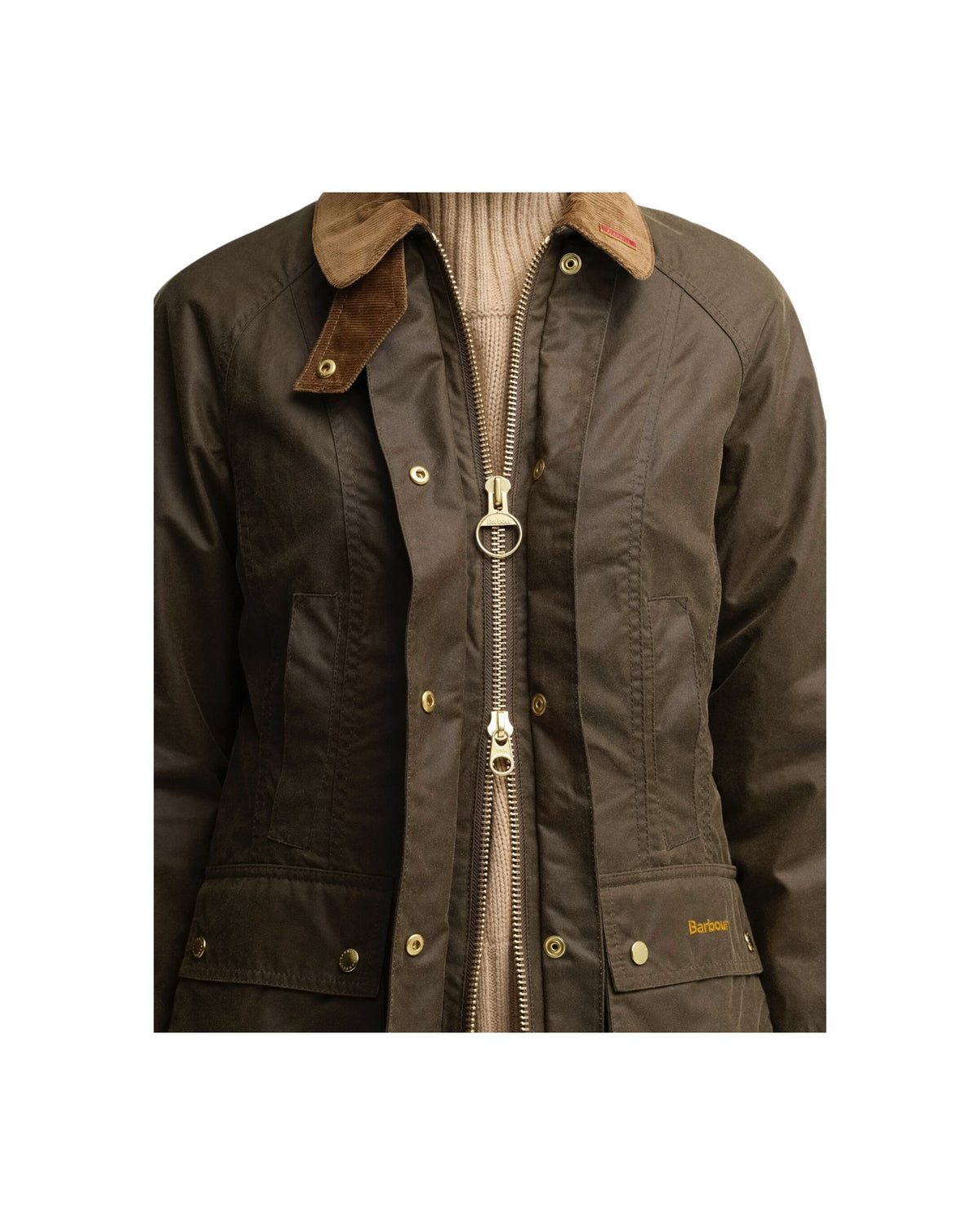 Giacca cerata Beadnell Icons ICONS BEADNELL WAX SN91 BEECH BIRCHWOOD BARBOUR 