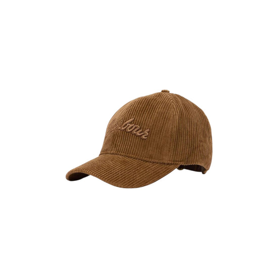 Cappellino a coste sottili Ivybridge Brown IVYBRIDGE CORD BR71 BROWN BARBOUR 