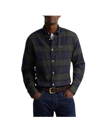 Camicia Shadow Cassic tartan Blu/Marrone KYELOCH TAILORED TN43 SHADOW CLASSIC TARTAN BARBOUR 