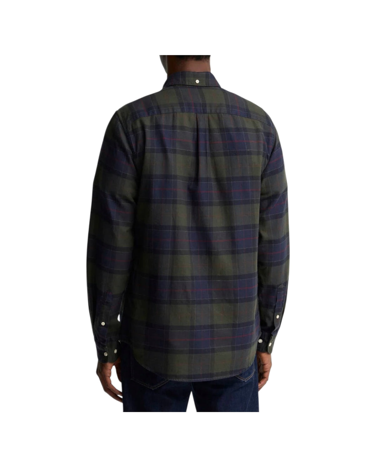 Camicia Shadow Cassic tartan Blu/Marrone KYELOCH TAILORED TN43 SHADOW CLASSIC TARTAN BARBOUR 