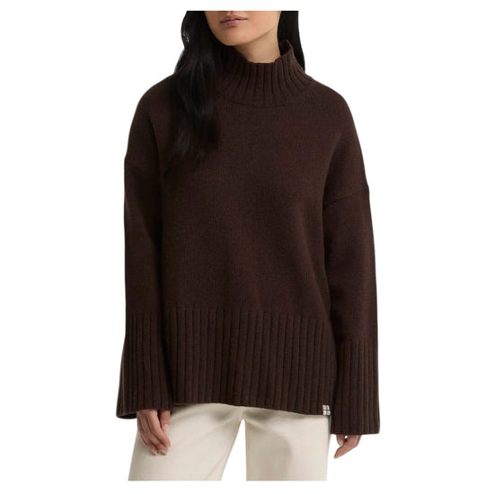 Maglione con collo a imbuto May Rustic MAY RU51 RUSTIC BARBOUR 