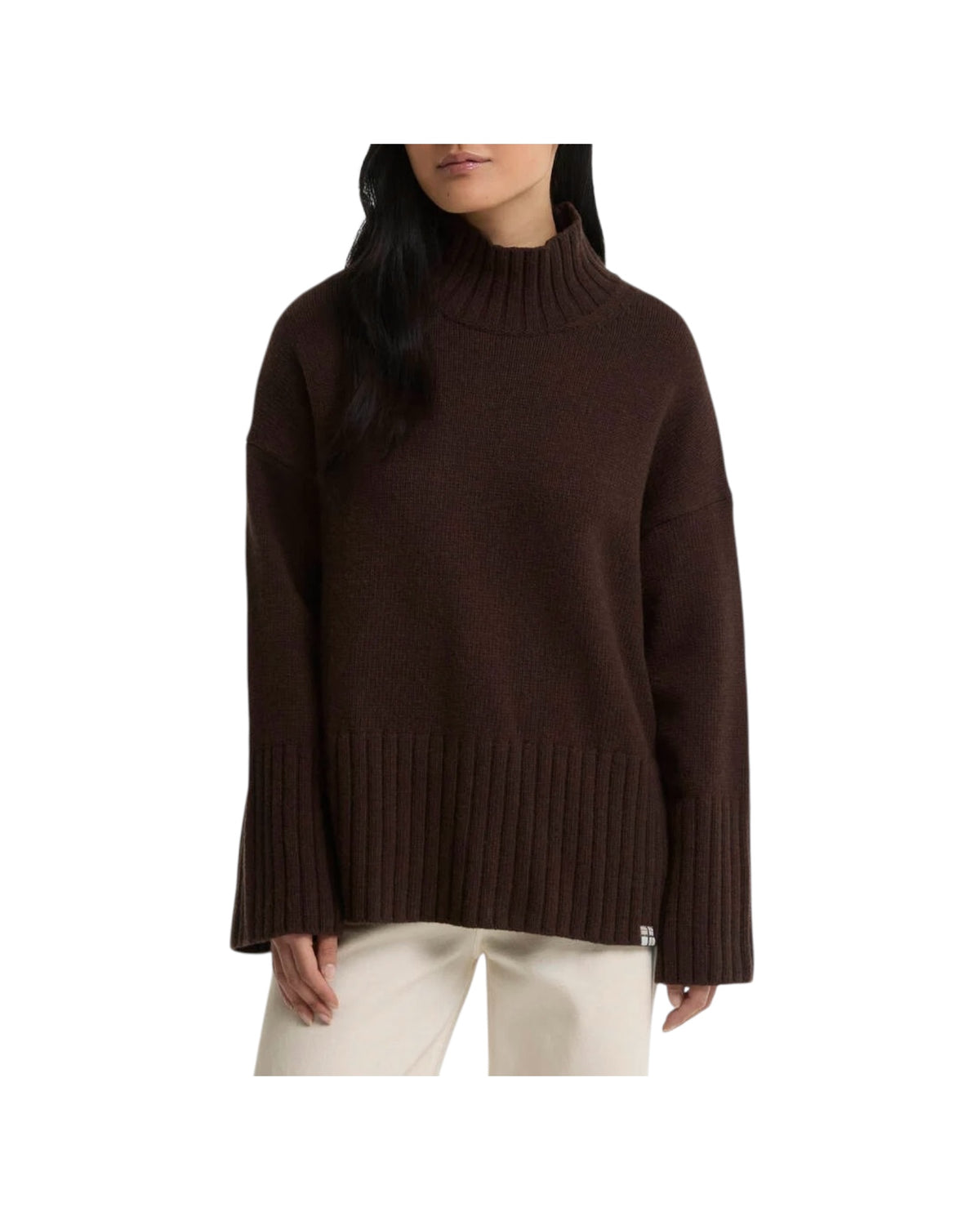 Maglione con collo a imbuto May Rustic MAY RU51 RUSTIC BARBOUR 
