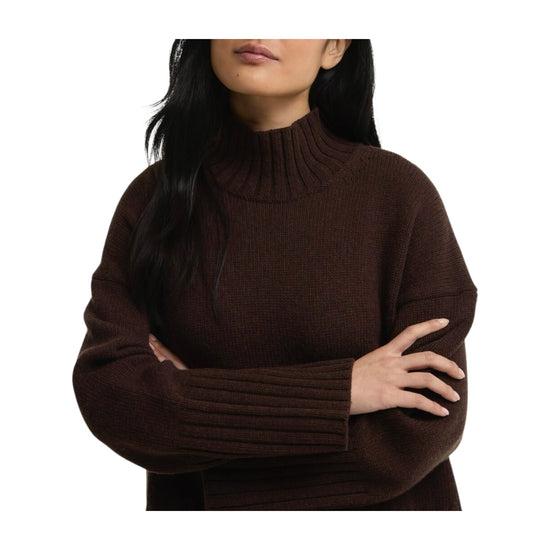 Maglione con collo a imbuto May Rustic MAY RU51 RUSTIC BARBOUR 