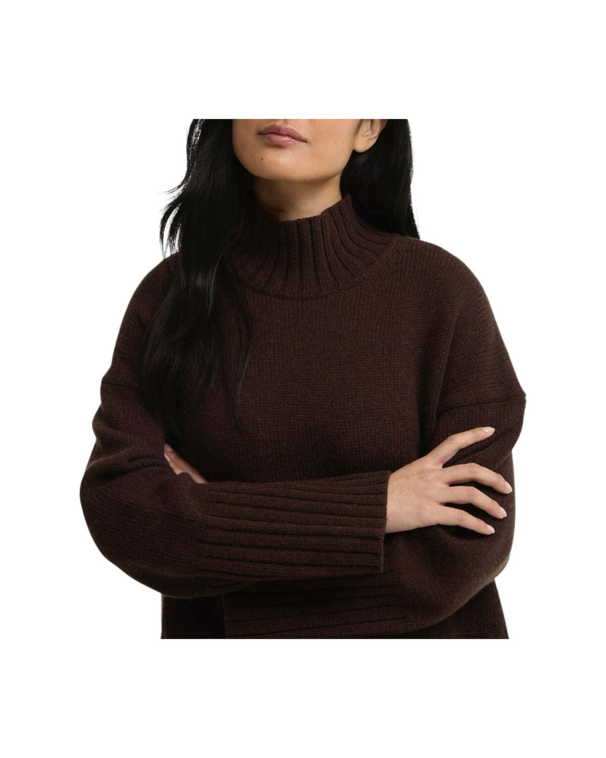 Maglione con collo a imbuto May Rustic MAY RU51 RUSTIC BARBOUR 