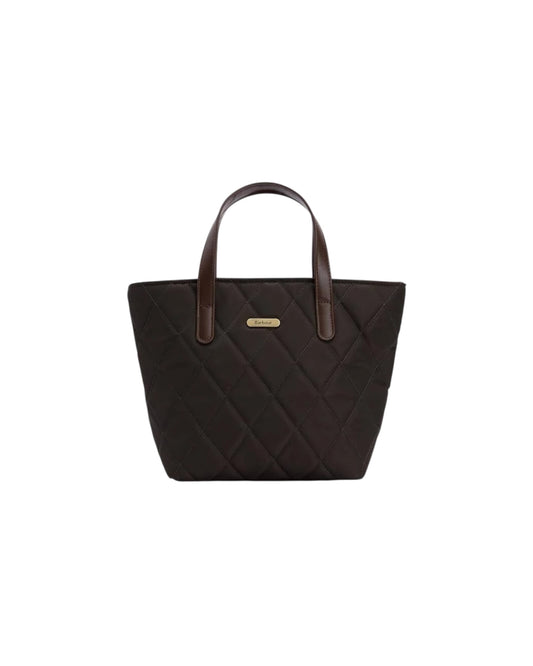 Mini Tote trapuntata Olive MINI QUILTED TOTE OL75 OLIVE BARBOUR 