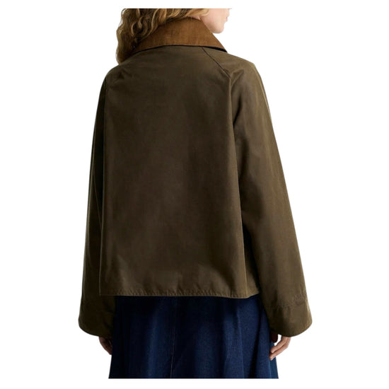 Giacca cerata Modern Spey Icons Beech / Birchwood MODERN SPEY WAX SN91 BEECH BIRCHWOOD BARBOUR 