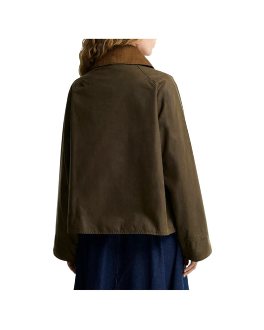 Giacca cerata Modern Spey Icons Beech / Birchwood MODERN SPEY WAX SN91 BEECH BIRCHWOOD BARBOUR 