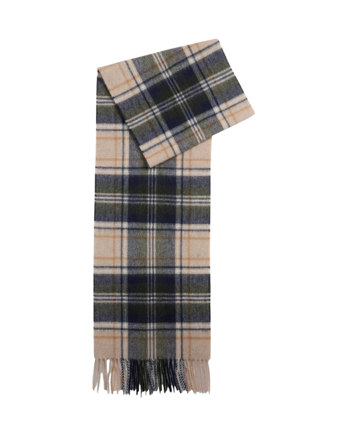 Sciarpa New Check Tartan Sand beige NEW CHECK TARTAN BE51 SAND BEIGE PLAID BARBOUR 