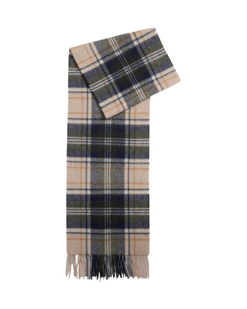 Sciarpa New Check Tartan Sand beige NEW CHECK TARTAN BE51 SAND BEIGE PLAID BARBOUR 