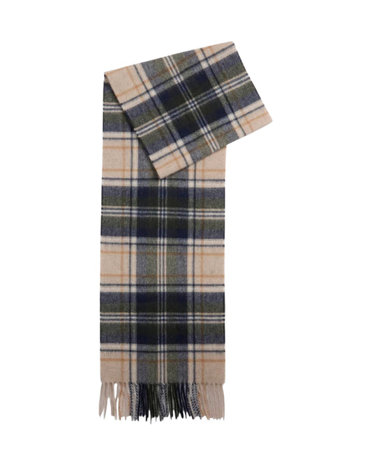 Sciarpa New Check Tartan Sand beige NEW CHECK TARTAN BE51 SAND BEIGE PLAID BARBOUR 