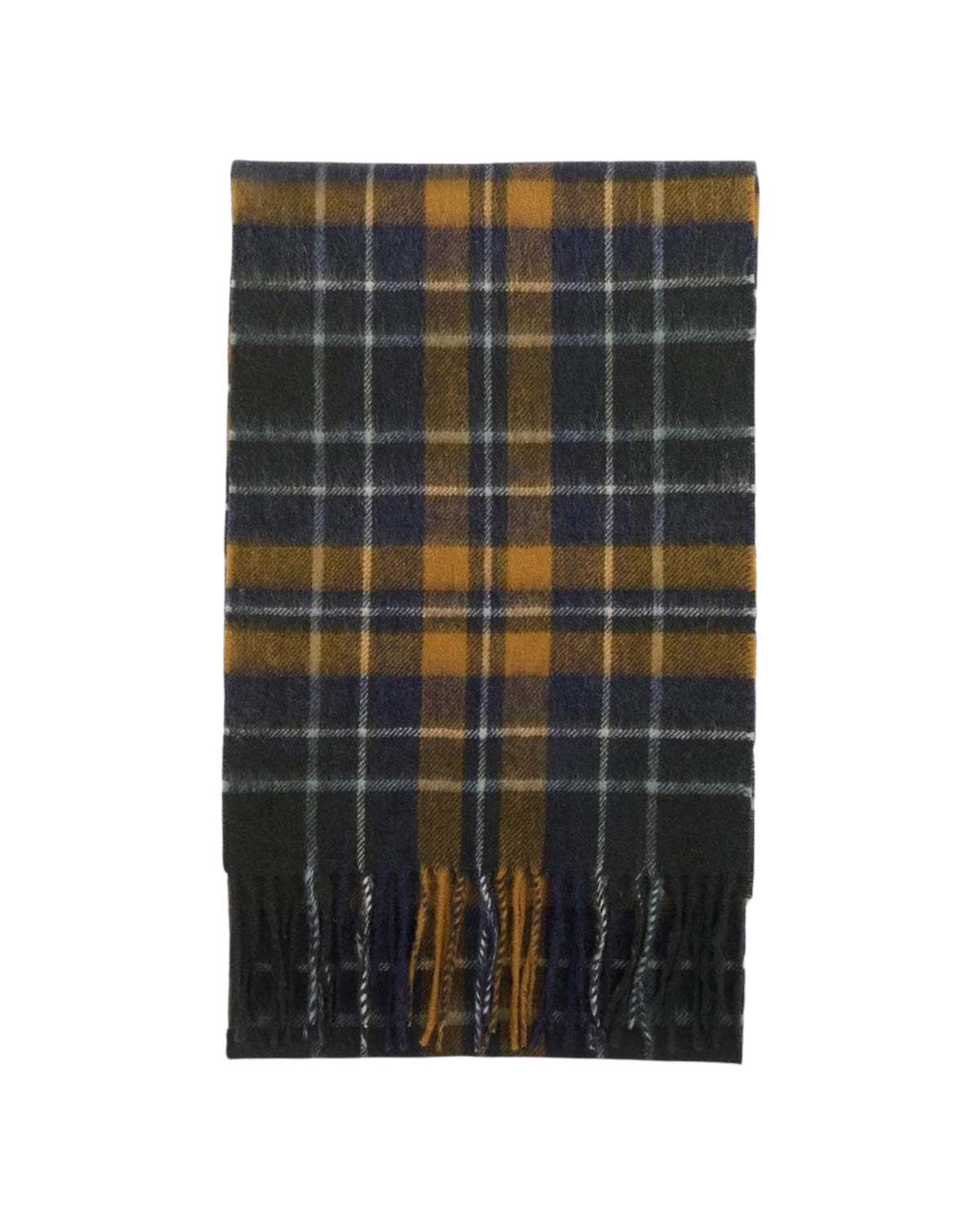 Sciarpa New Check Tartan Forest bronze NEW CHECK TARTAN GN92 FOREST BRONZE BROWN BARBOUR 
