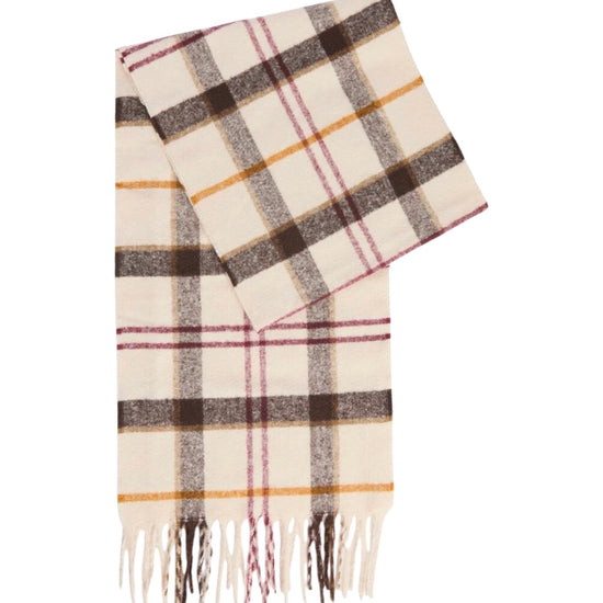 Set regalo berretto e sciarpa Olivia Light muted tartan OLIVIA BEANIE & SCARF GIFT TN2 LIGHT MUTED TARTAN BARBOUR 